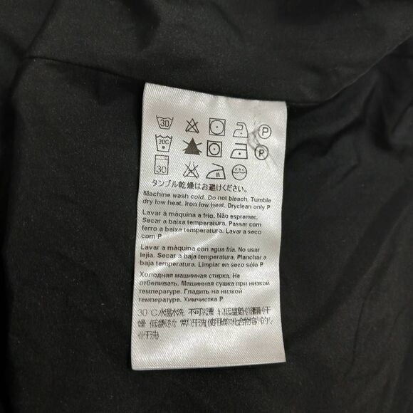 Escada womens xl goose down puffer hooded jacket gray coat - Picture 8 of 9